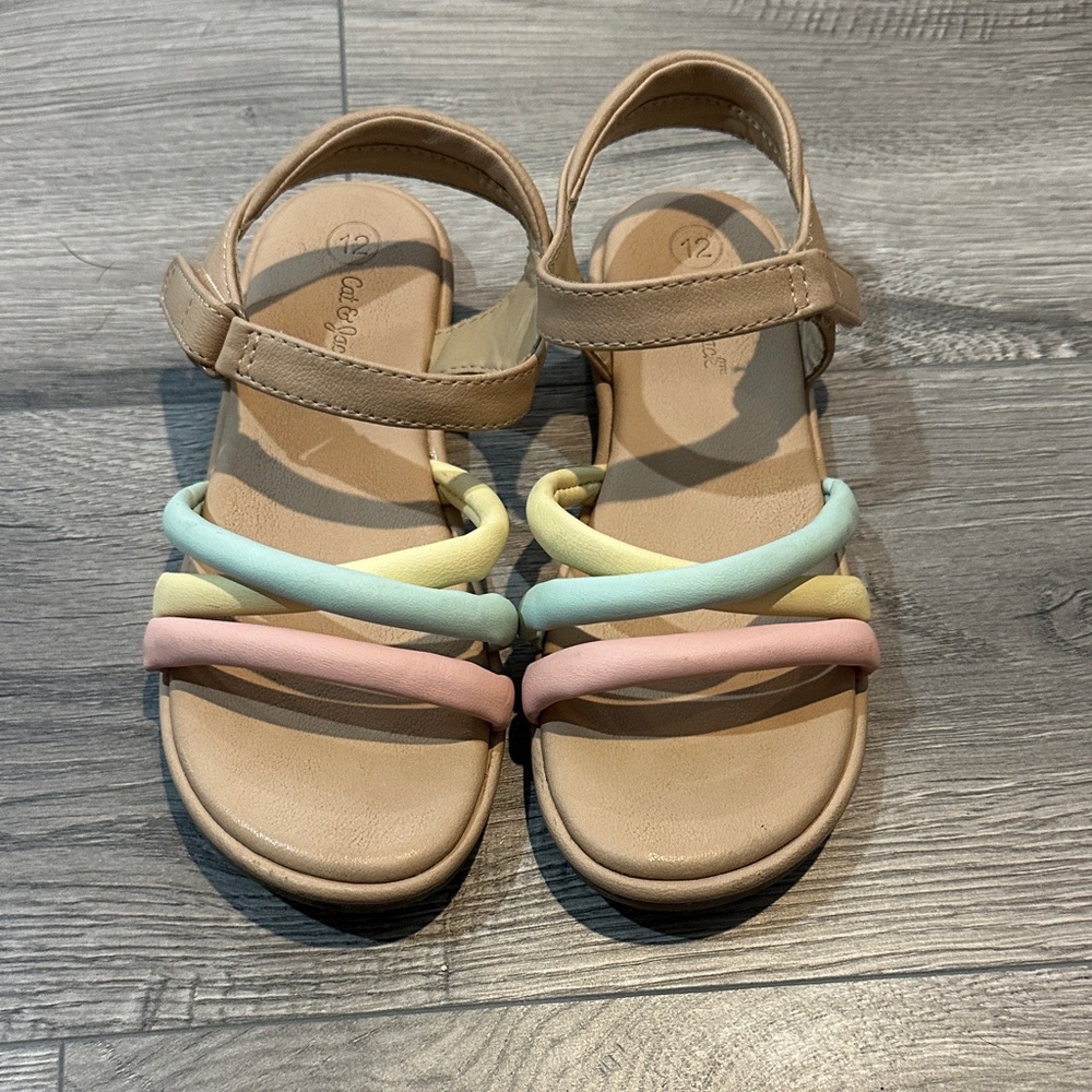 Colorful Strappy Sandals for Kids